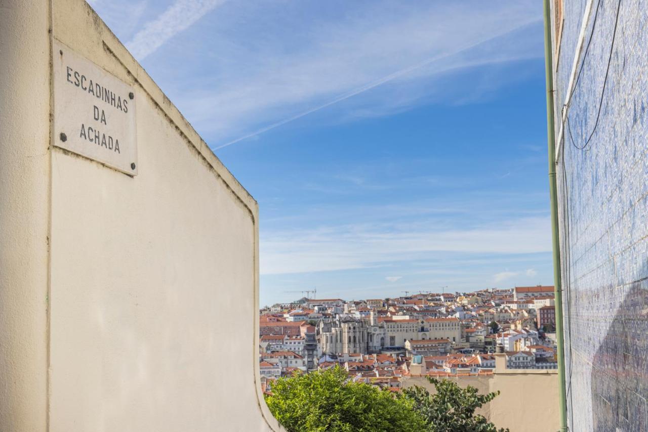 Castelo Design Aparment W/ Balcony & Super View By Lovelystay Lisboa Eksteriør billede