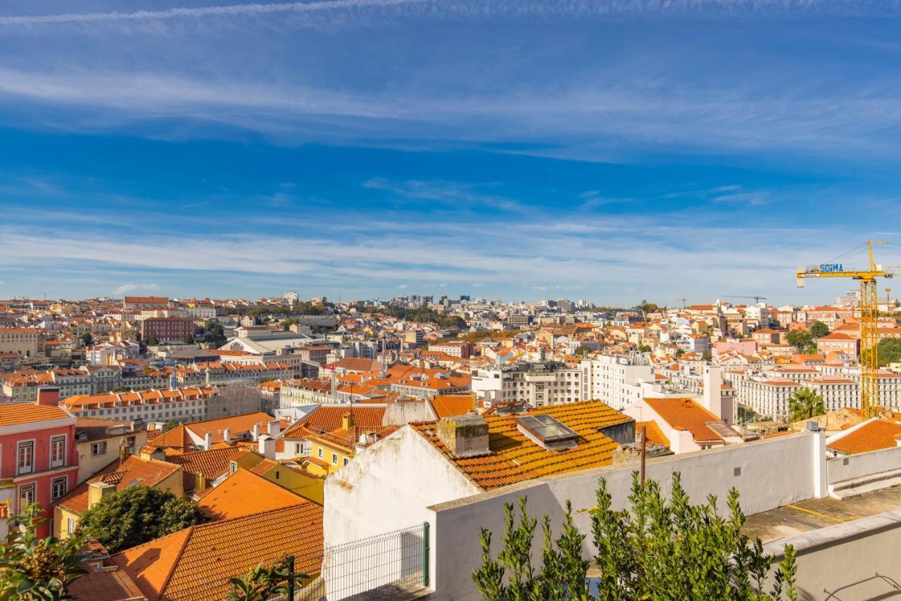 Castelo Design Aparment W/ Balcony & Super View By Lovelystay Lisboa Eksteriør billede